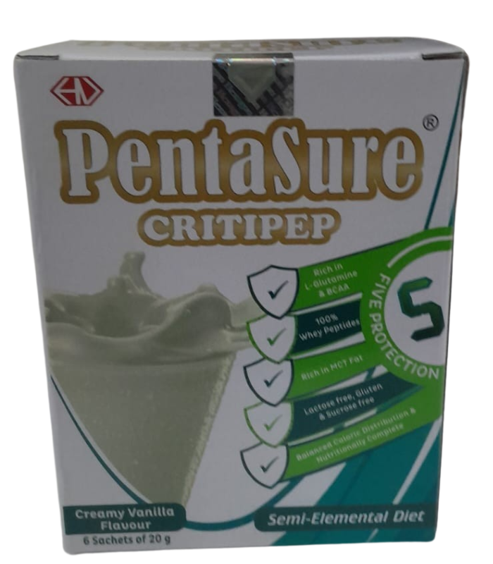 Pentasure Critipep Vanilla Sachets 20G